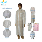 Medical Disposable Lab Coat Protective Wear For Sterile Environments