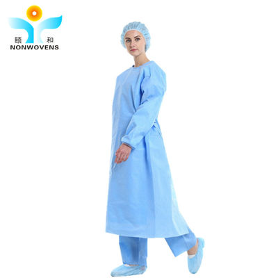 EO Sterile Disposable Surgical Gown S 3XL 30 50gsm for Medical Procedures